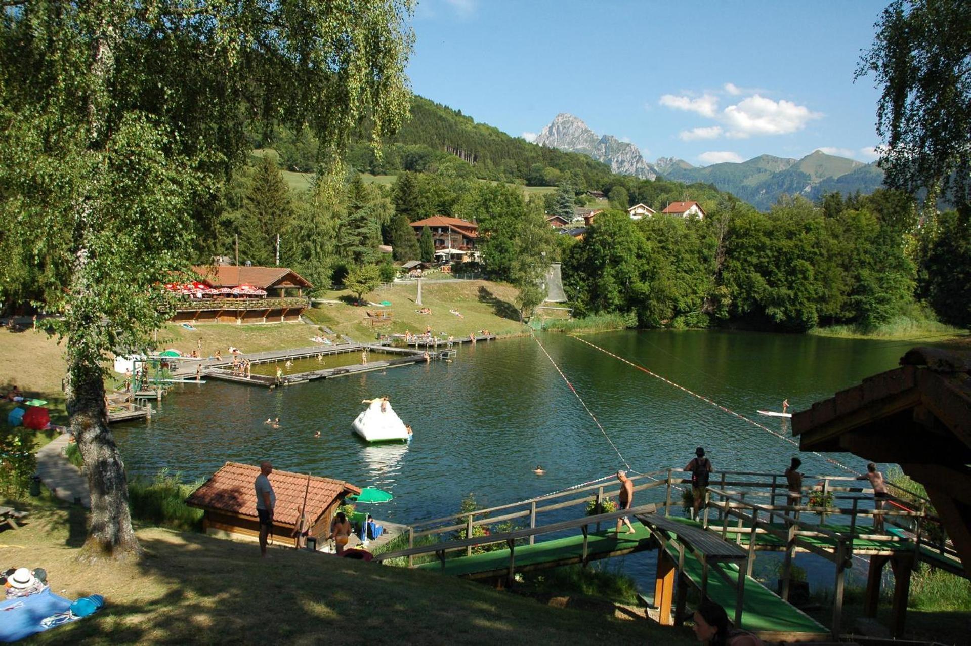 Rez De Jardin / Pieds Des Pistes Bernex Exterior foto
