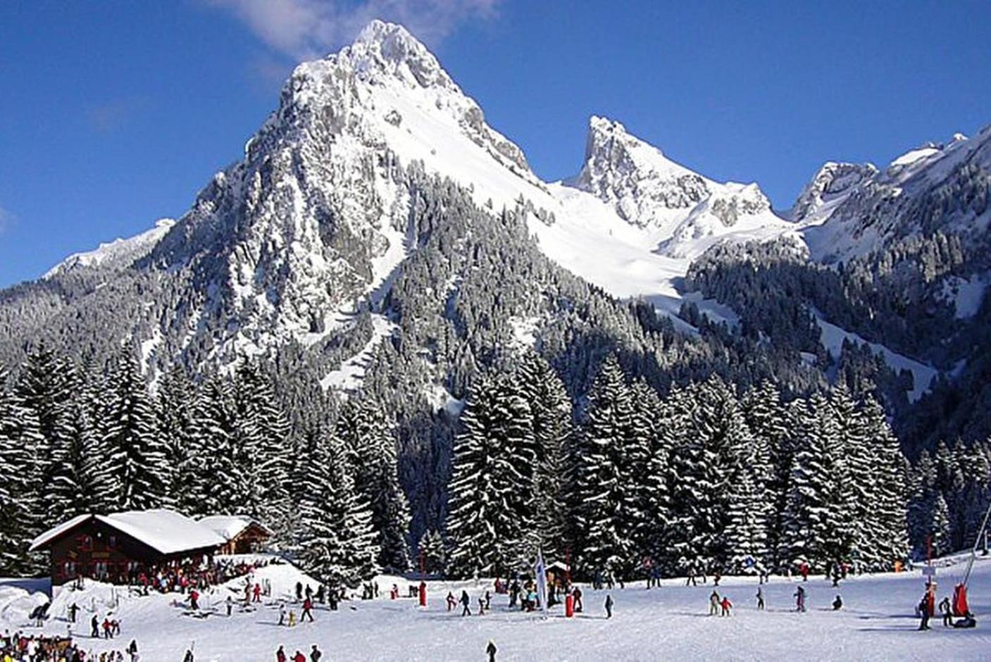Rez De Jardin / Pieds Des Pistes Bernex Exterior foto